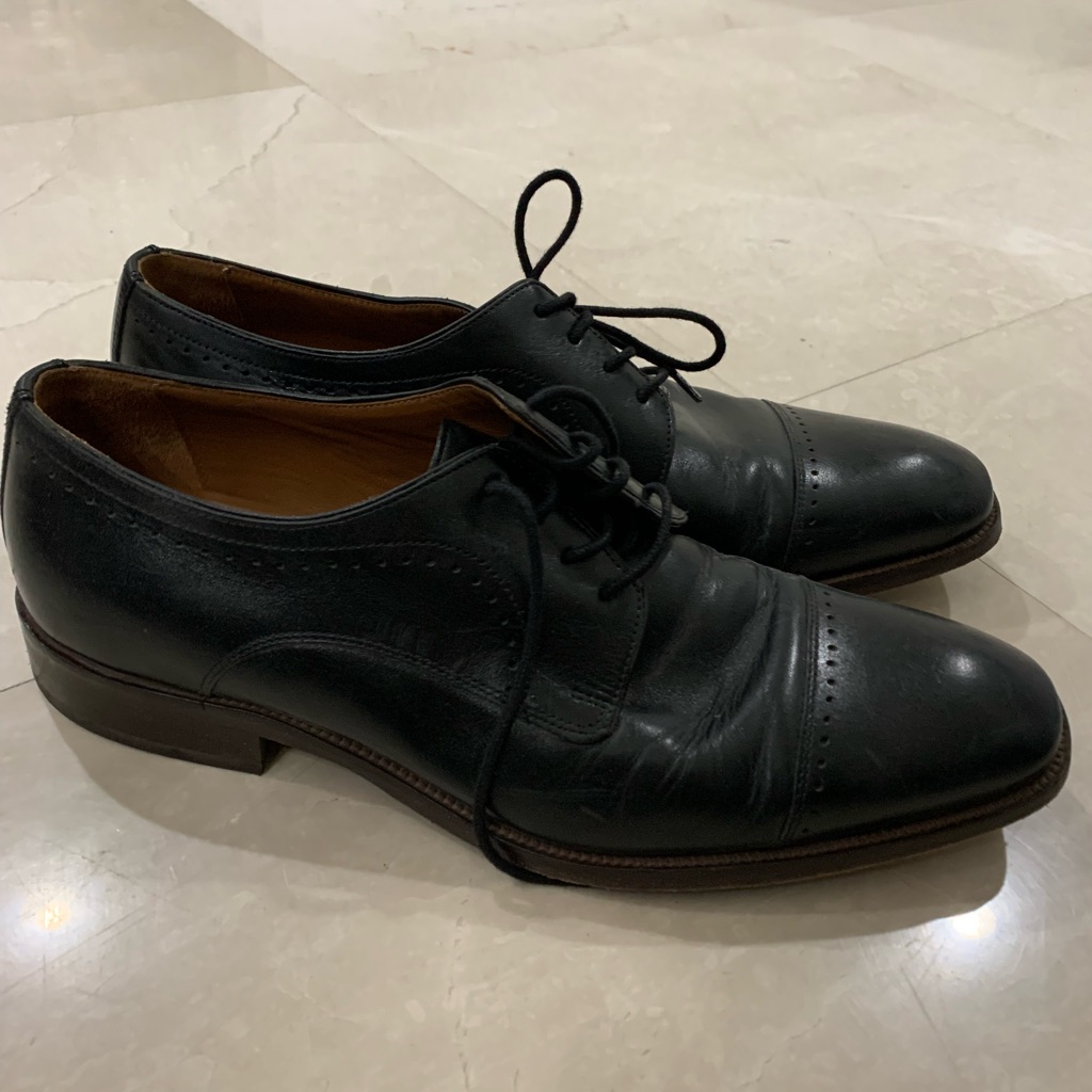 Johnston & Murphy Men's Alredge Cap Toe Oxfords Men's Shoes Size 10.5